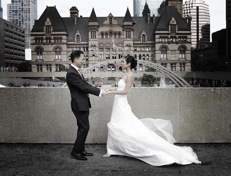 nathan phillips square wedding photography