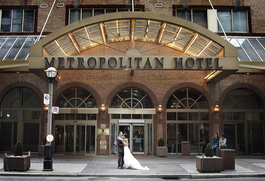 metropolitan hotel wedding by silverlight photography