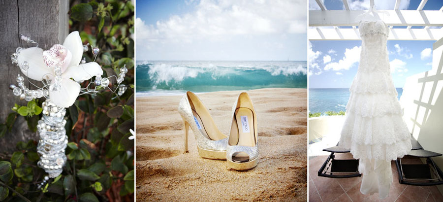 st-lucia-wedding (4) destination wedding jimmy choo shoes on the beach