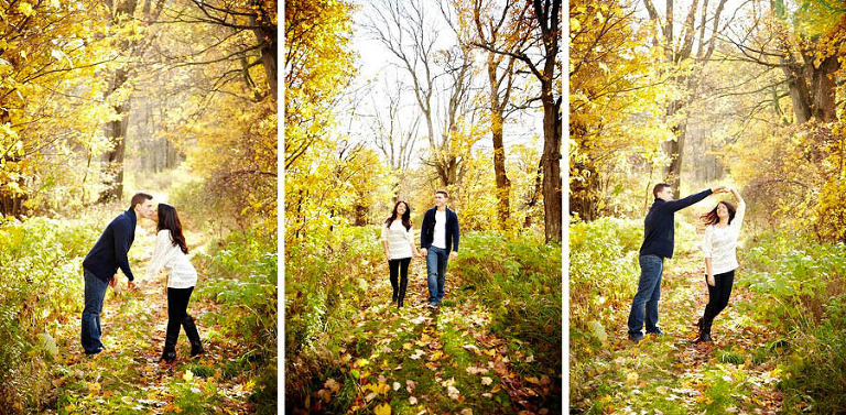 fall engagement session by silverlight photography