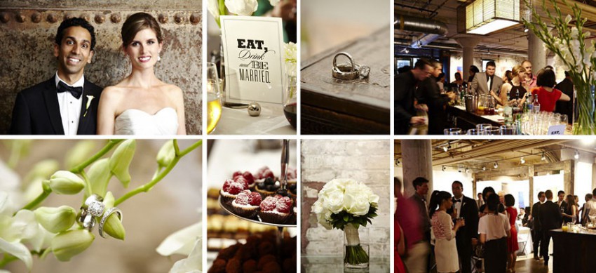 wedding reception at Arta Gallery, Toronto