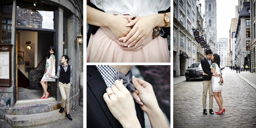 silverlight photography engagement session in old port montreal