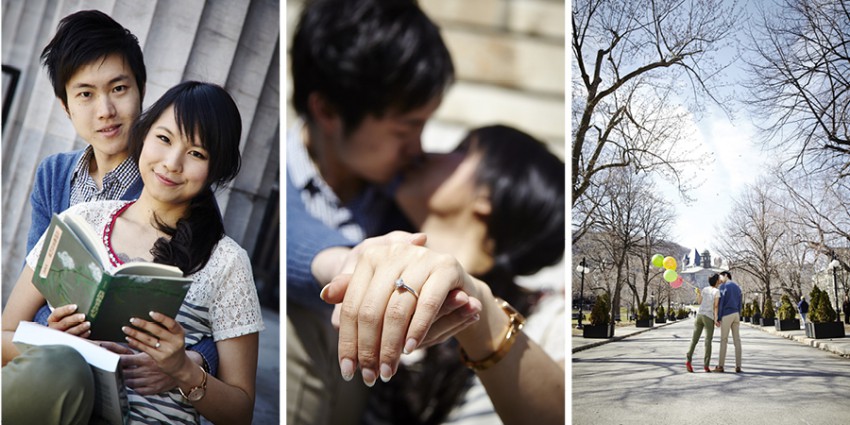 mcgill university engagement photos