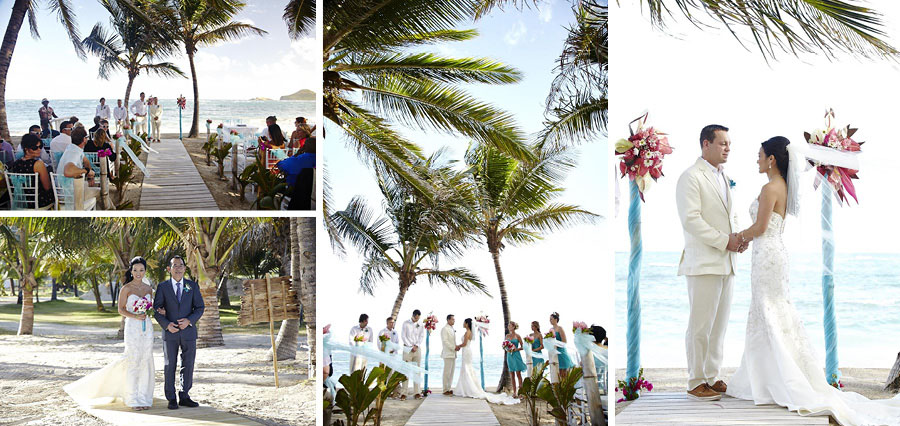 coconut bay st lucia destination wedding