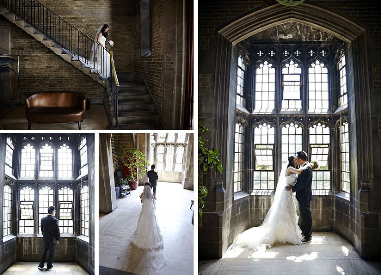 first look at hart house wedding by silverlight photography