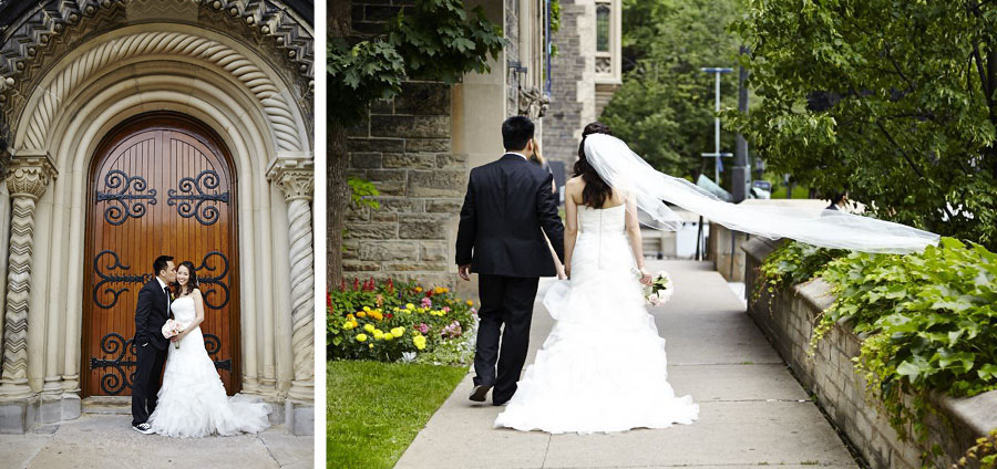 hart house wedding ceremony photography