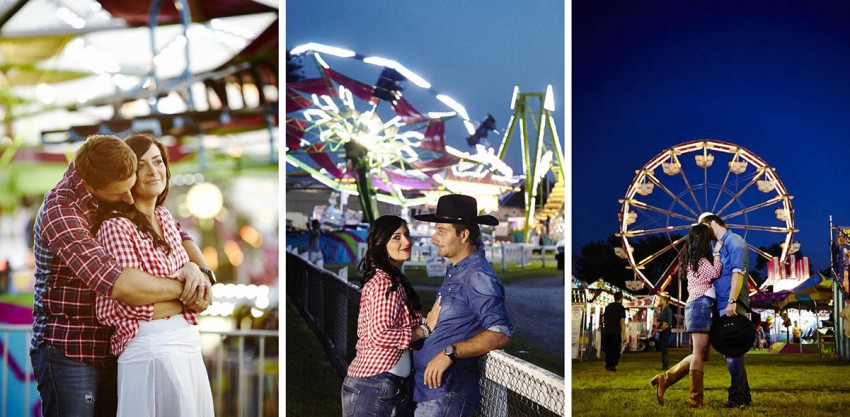 country fair engagement photos