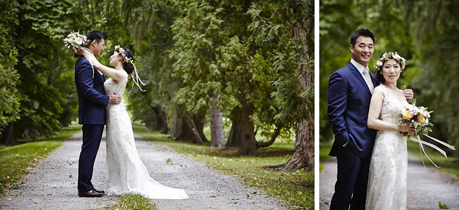 kurtz orchards niagara wedding photo