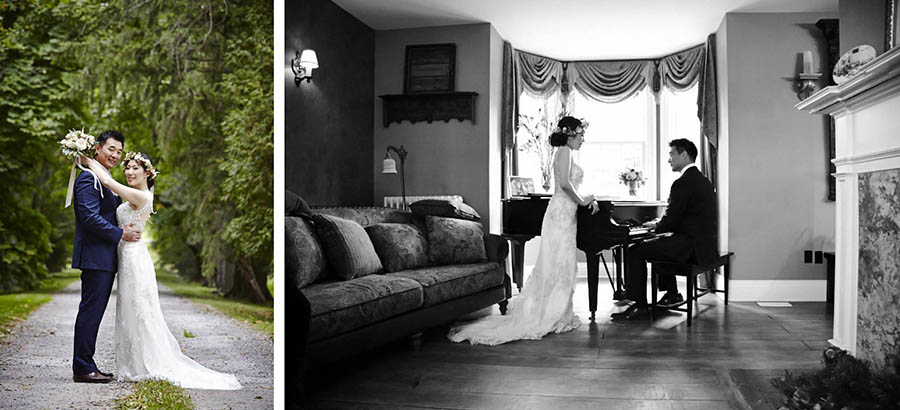 kurtz orchards niagara wedding photo